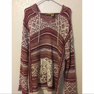 Wrangler Knit sweater hoodie